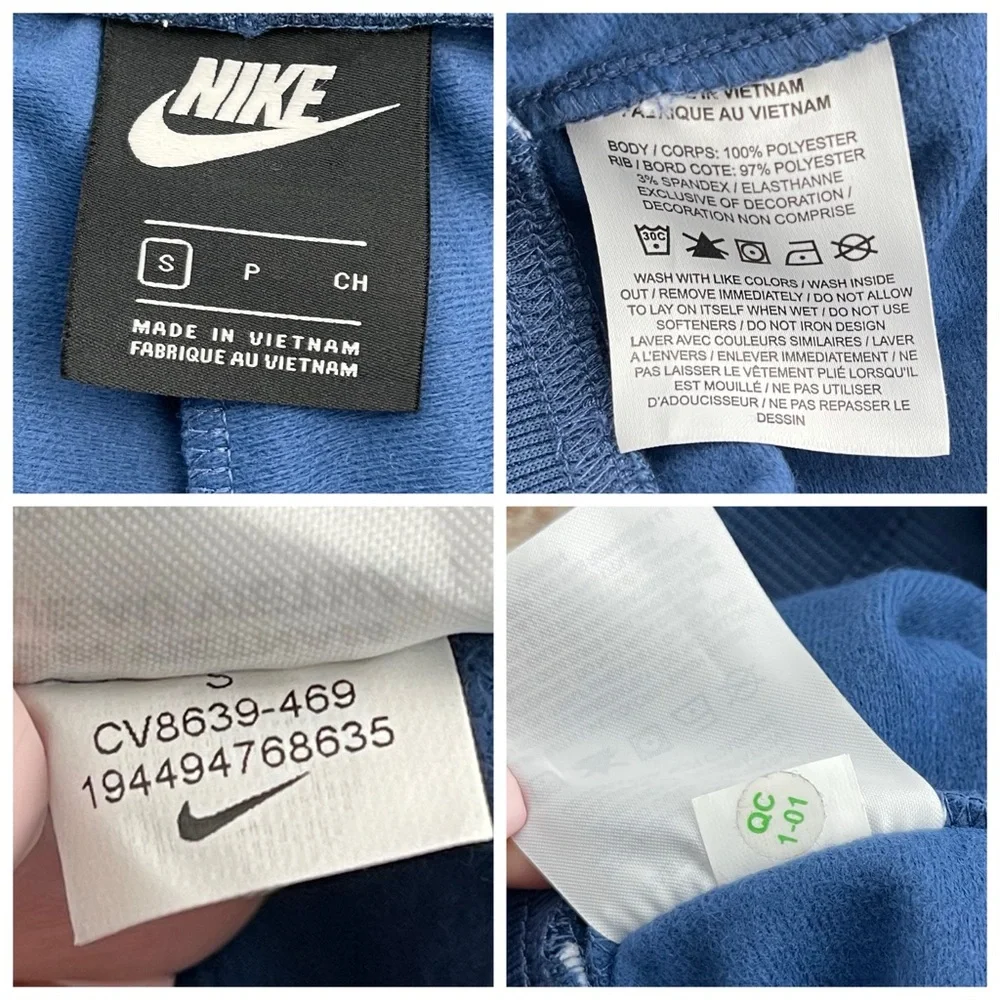 Nike Sportswear NSW Heritage Track Pant Joggers Size S CV8639-469 90’s Y2K Retro